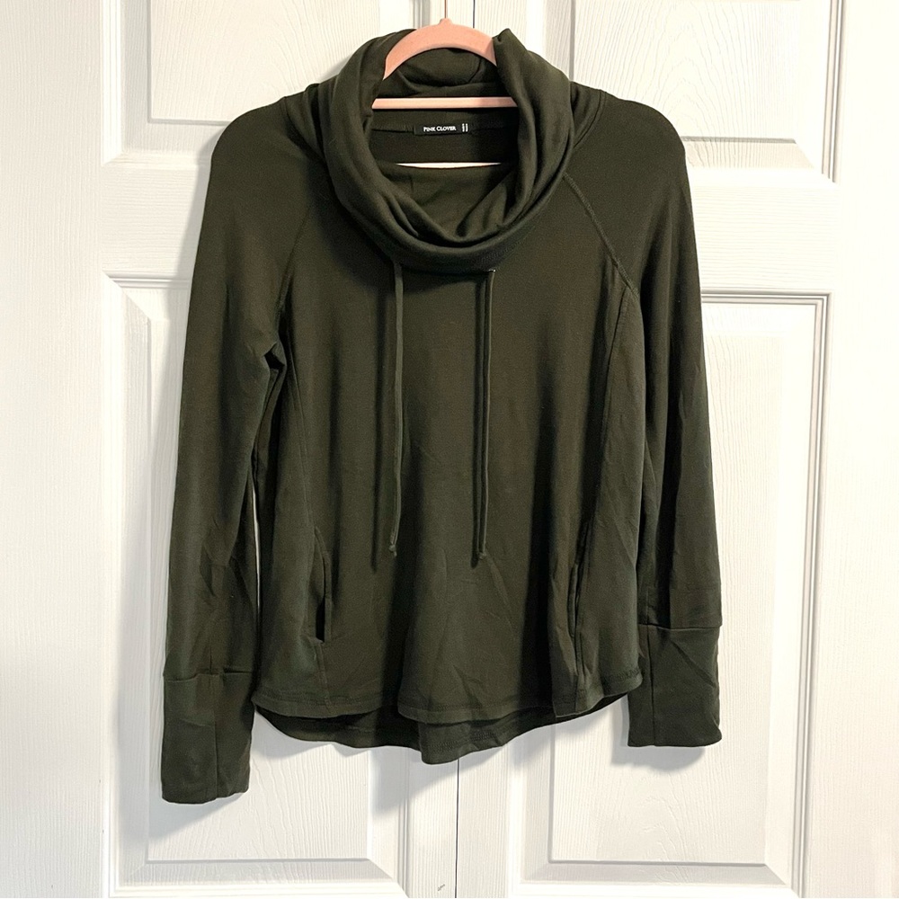 super soft cowl neck shirt